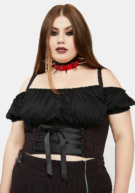 Hot Picks Plus Purge The Poison Underbust Corset Top