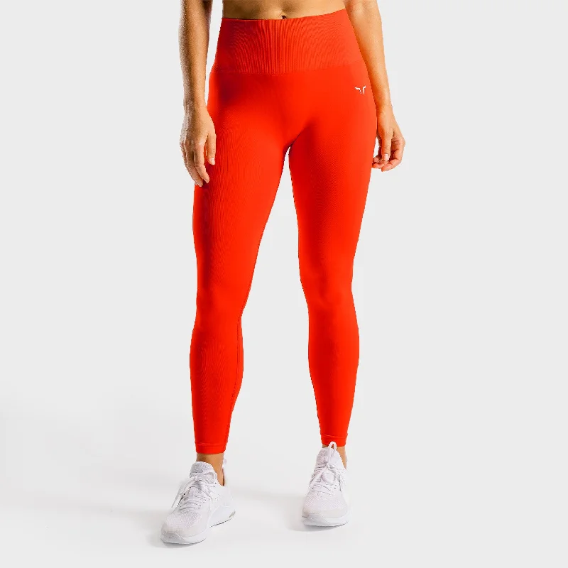 Chic Outfits Core Seamless Leggings - Flame