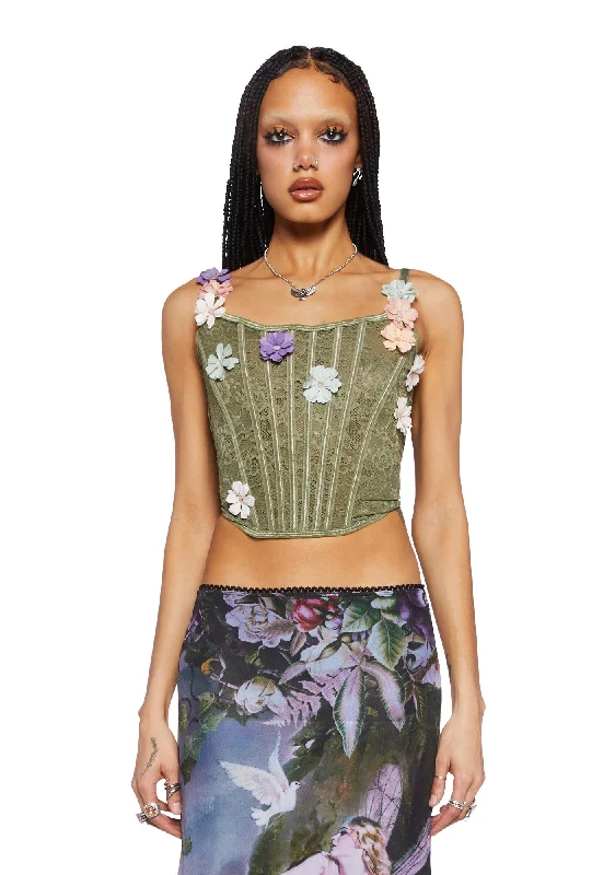 Exclusive Designer Collection Whimsy Visions Corset Top