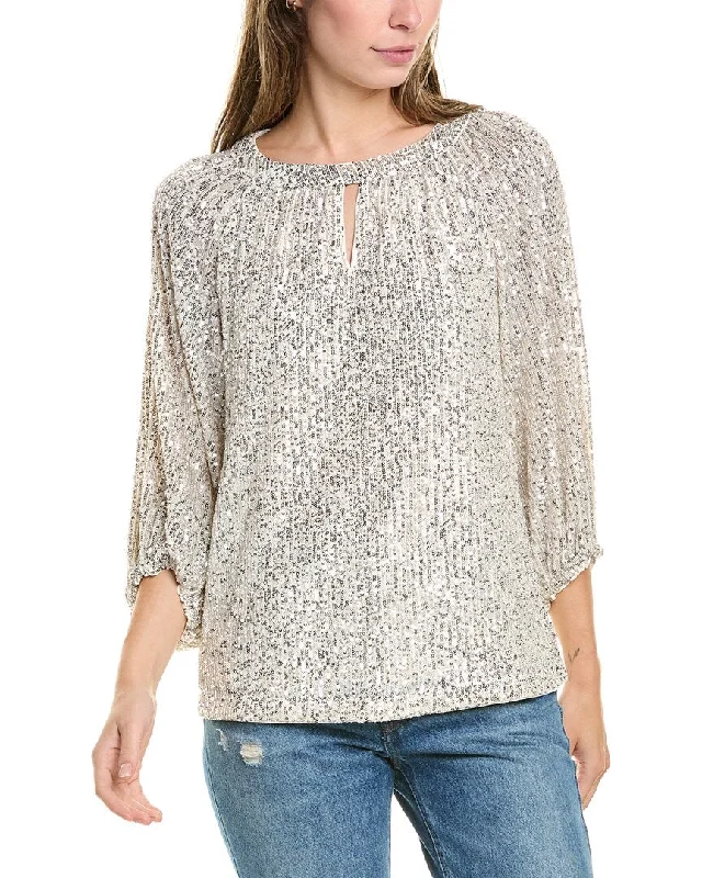 Explore What's New Vince Camuto Sequin Blouse