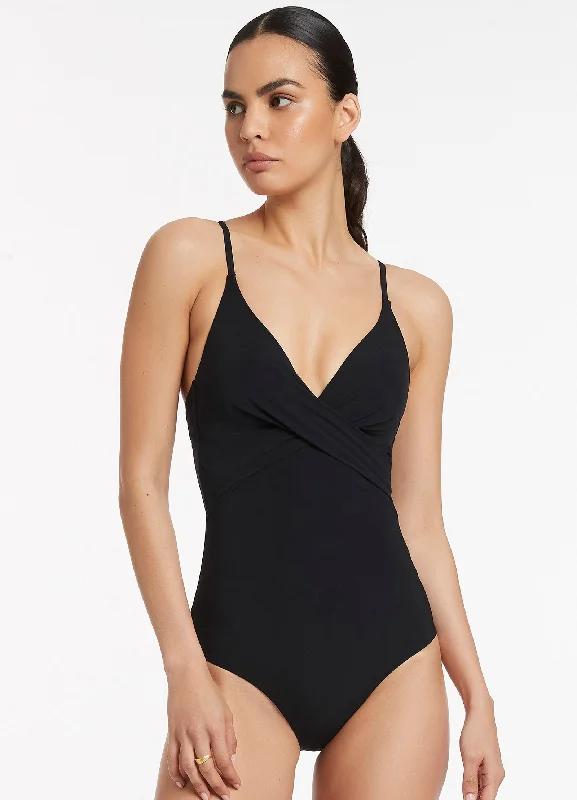 Absurdly Cheap Sale Jetset Cross Over Moulded One Piece - Black