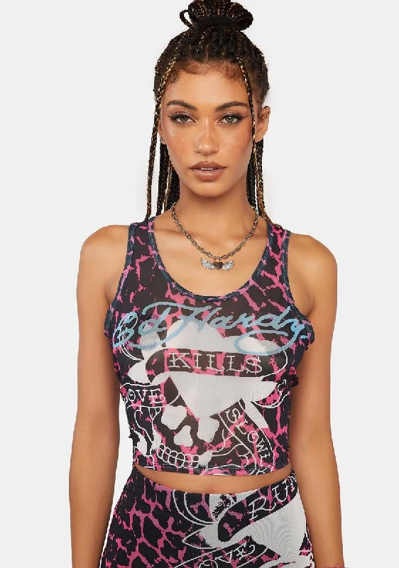 Shop Sales LKS Skull Crop Tank