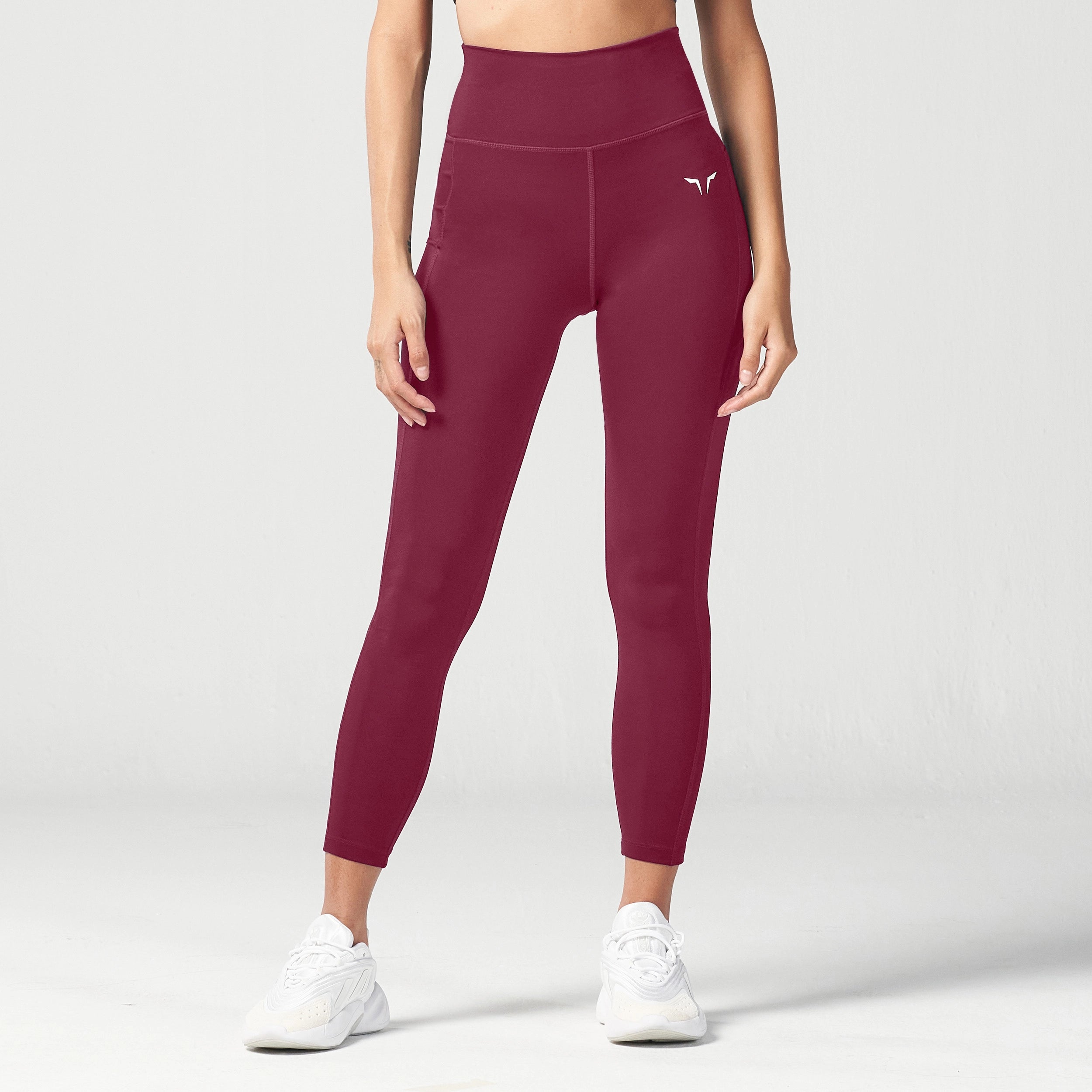 Trendy Fashion For Women Essential Cropped Leggings 24" - Windsor Grape