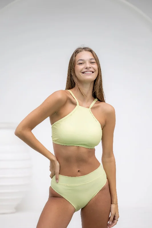 Don't Miss Out Matcha High Neck Top