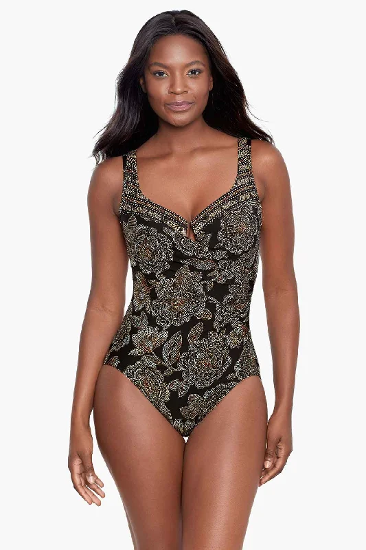 Fashion Forward Petal Pusher Escape One Piece Swimsuit