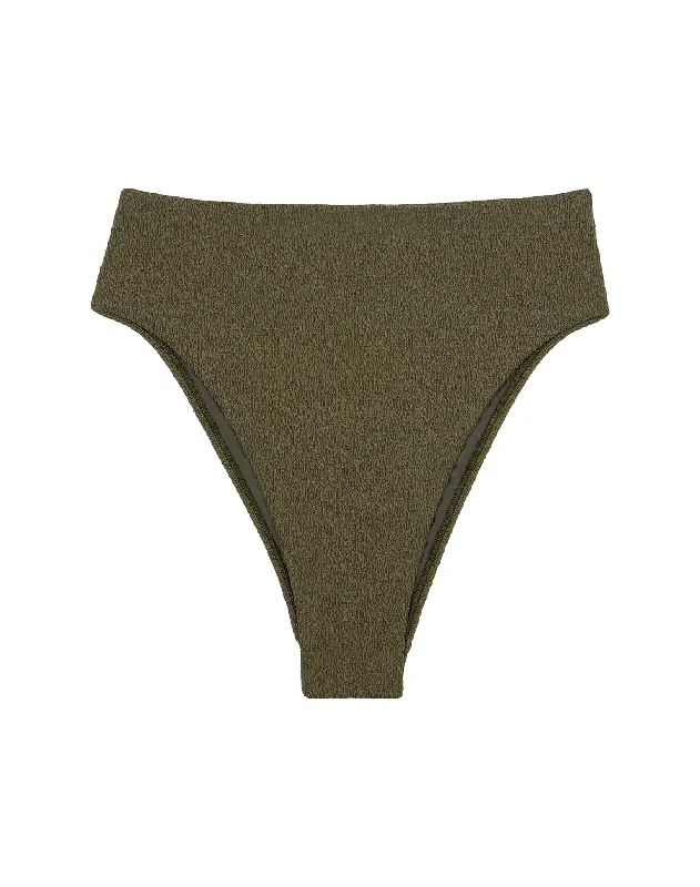 Redefining Women's Style Firenze Gigi Hot Pant Bottom - Evergreen