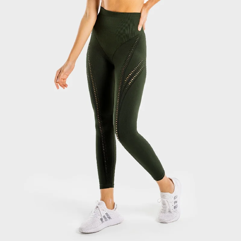 Save Big Ultra Seamless Leggings - Khaki