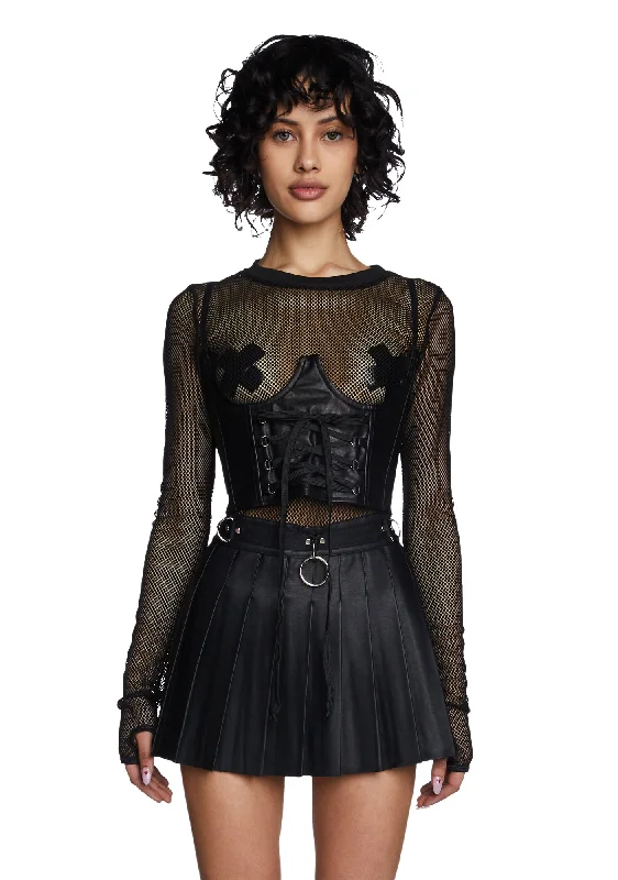 Elegant Attire For The Modern Lady It's My Life Underbust Corset Top