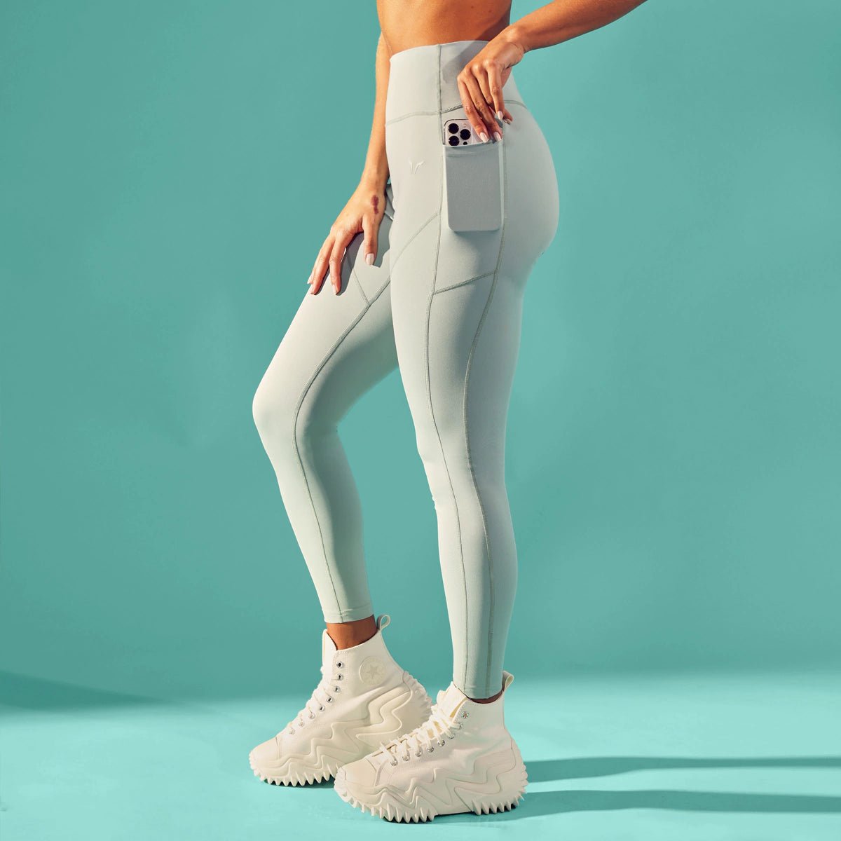 Timeless Classics Essential ACT Leggings 27" - Grey Mist