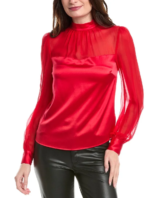 Quality Wear Generation Love Agnes Silk-Blend Blouse