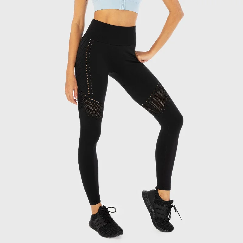 Huge Markdowns Infinity Seamless Workout Leggings - Black