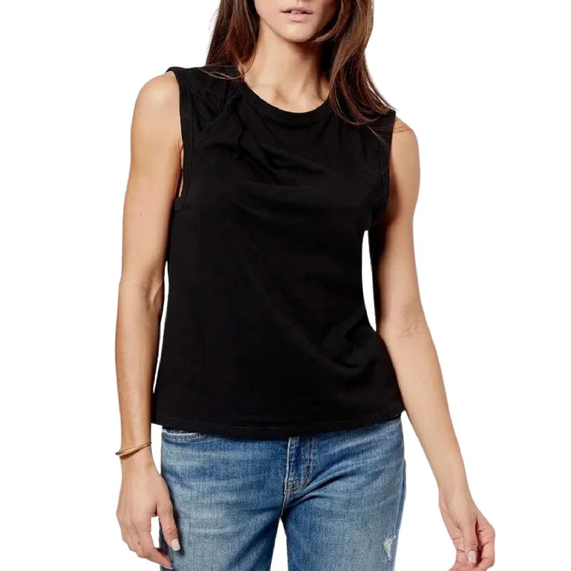 Versatile Outfits Hillhurst Sleeveless Top In Black