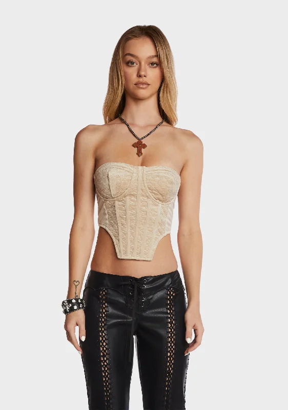 Seasonal Style Discounts Swear That Corset Top