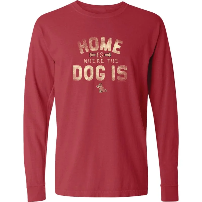 Low Price Special Home is Where the Dog T-Shirt - Long-Sleeve T-Shirt Classic