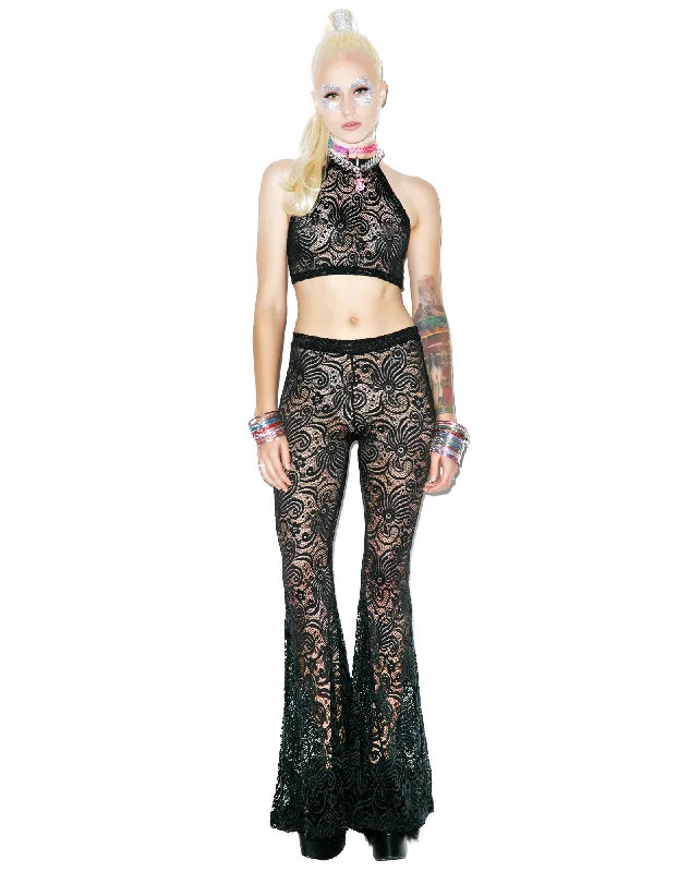 New Styles Just In Cyclone Lace Halter Top