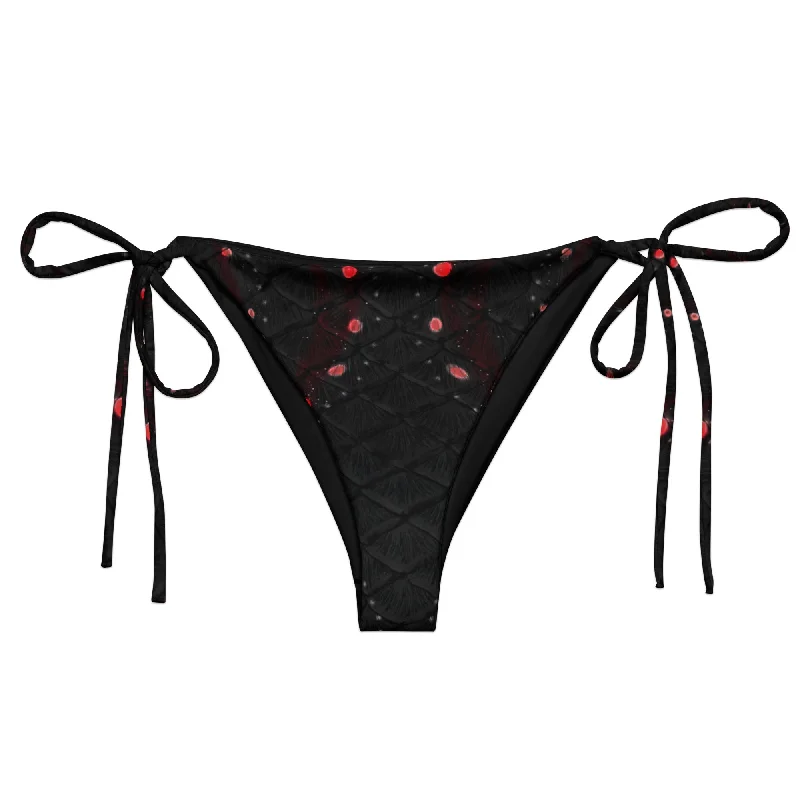 Seasonal Sale Dark Tide String Bikini Bottom