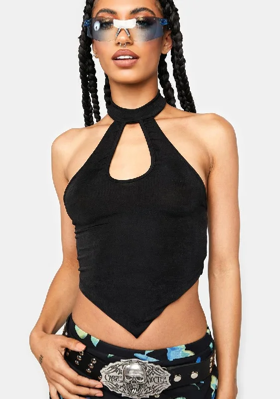 Minimalist Style Shibat Crop Top