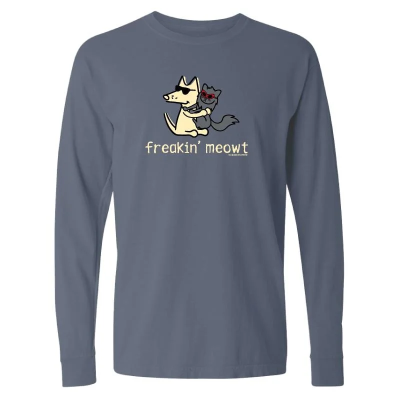 Fashion Forward Freakin' Meowt  - Classic Long-Sleeve T-Shirt