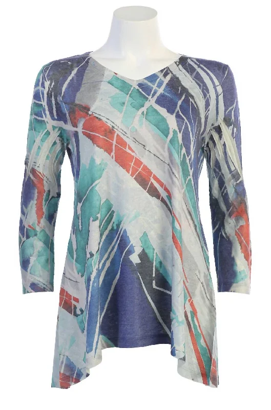 Must-Have Styles Women's Kairos Light Weight Knit Top In Multi