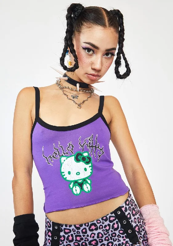 Mother's Day Special Hello Kitty Purple Graphic Tank