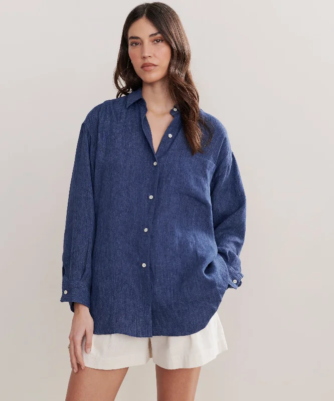 Lighten Up With Nordic Styles Relaxed Oversized Shirt