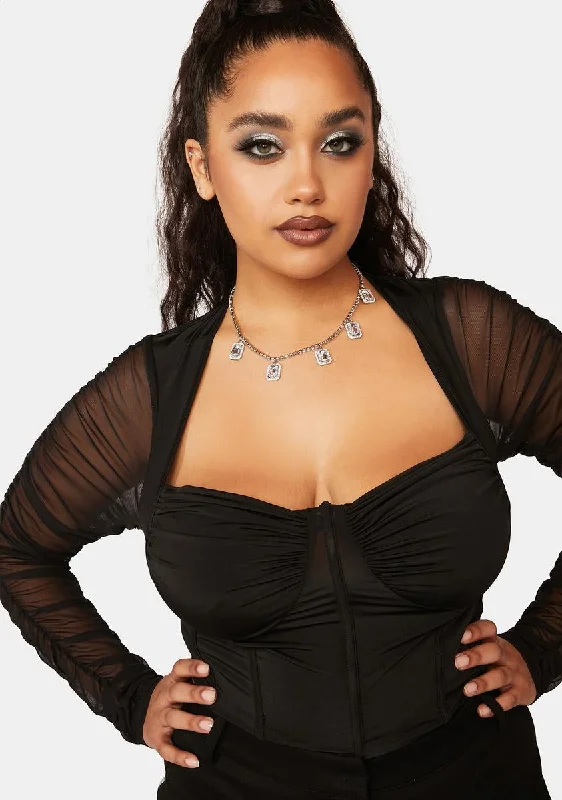 Wardrobe Refresh Plus Sultry Delight Corset Top