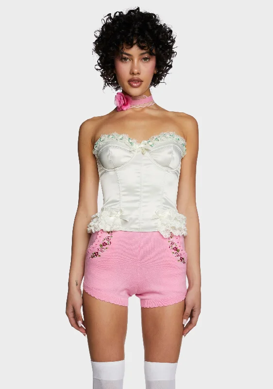 Catch Every Fashion Trend Love Letters Corset Top