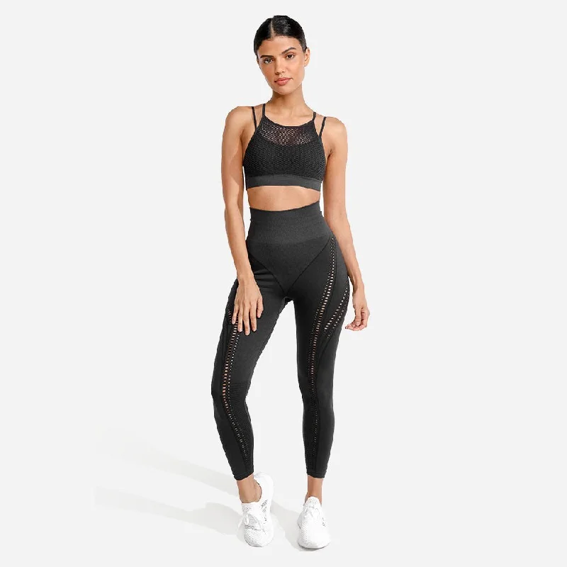 Casual Chic Ultra Seamless Leggings - Charcoal