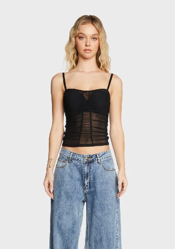 Save Big Eivissa Mesh Cami