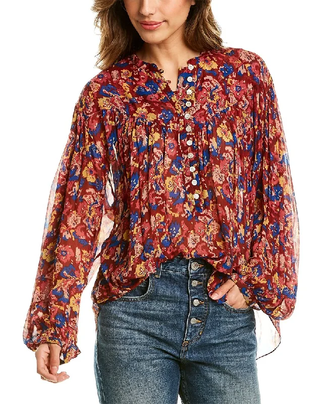 Crazy Price Slashing Isabel Marant Étoile Kiledia Blouse