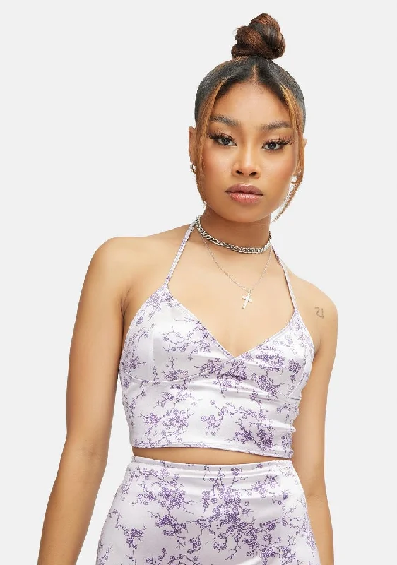 Gift Ideas Sakura Blossom Dyla Halter Top