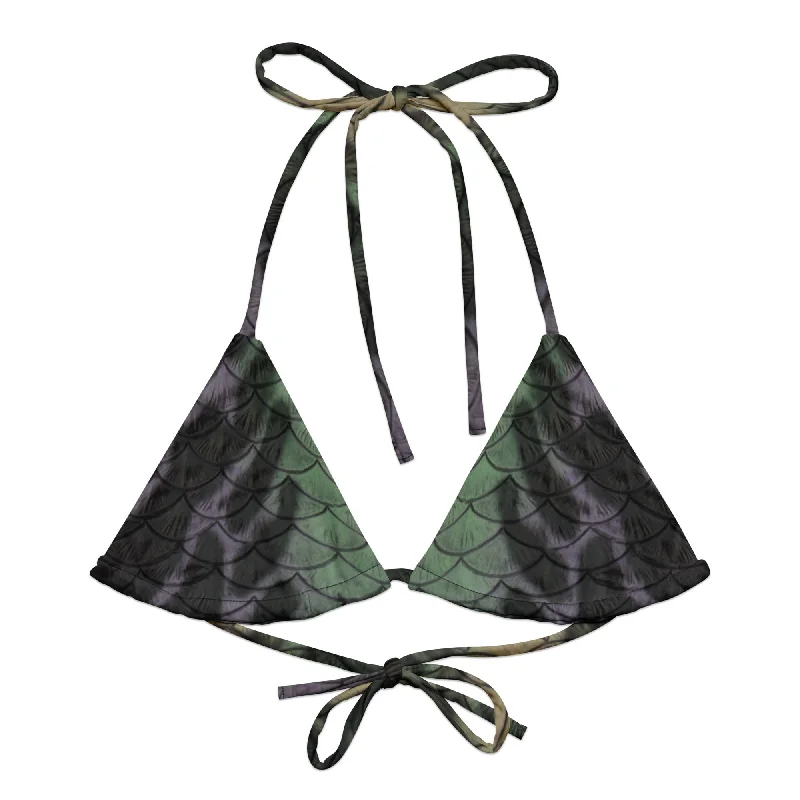 Spring Fashion Scylla Recycled String Bikini Top