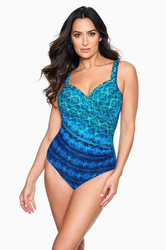 Athleisure Wear Special Offer Ocean Ombre Seraphina One Piece Swimsuit