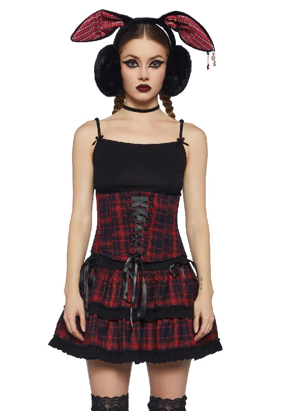 Style Beyond Borders Goth Grooves Corset Top