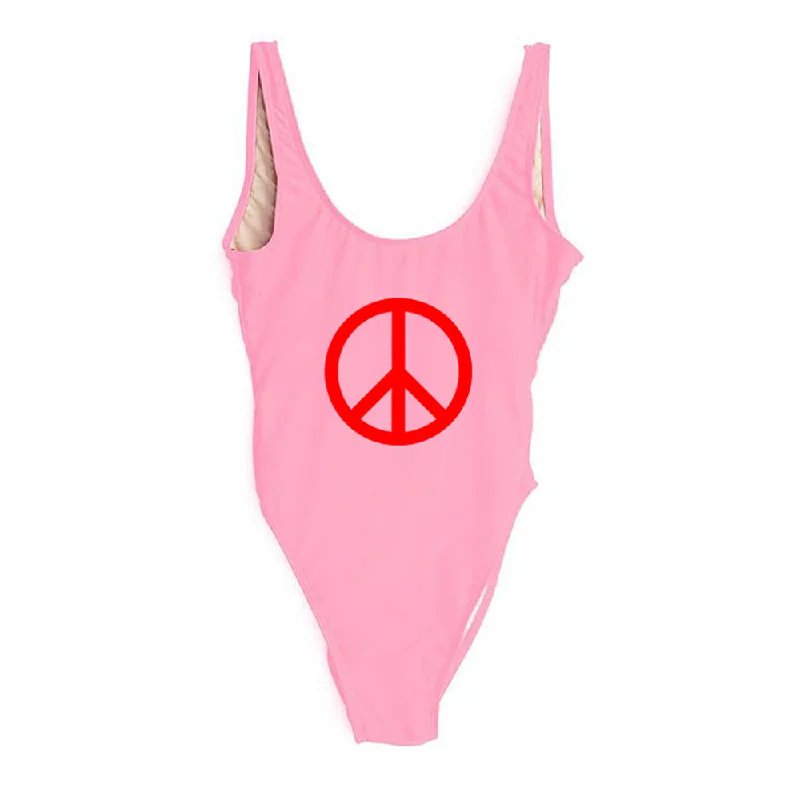 Cutting Edge Fashion PEACE SYMBOL [SWIMSUIT]