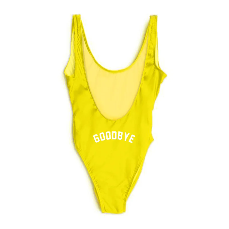 Comfortable Clothes GOODBYE // BUTT PRINT // HELLO PRINT ON FRONT [SWIMSUIT]