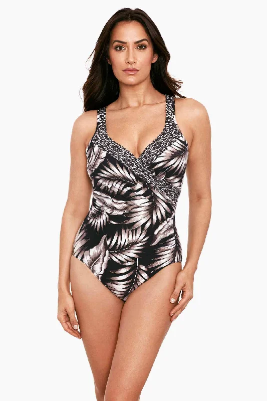 Special Offers, Don't Miss Oasis Colorblock It's A Wrap One Piece Swimsuit