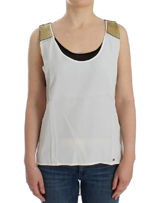 Chic Urban Fashion Look Costume National  sleeveless Women's top