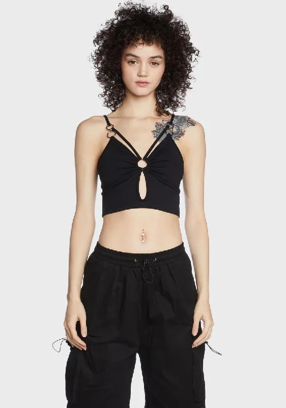 Fashion Forward Femininity Saya Crop Top