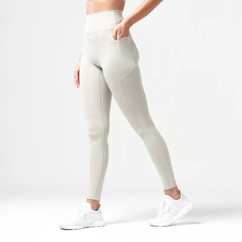 Limited Time Offers Essential High Waisted Leggings 27"  - Willow Grey