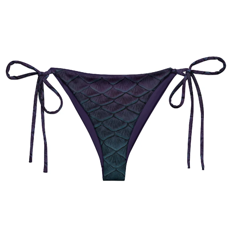 Fashion For Every Occasion Nightshade Recycled String Bikini Bottom