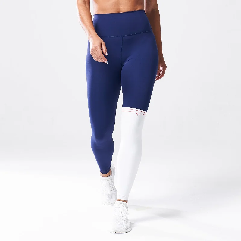 Unbeatable Prices LAB360° Colour Block Leggings - Medieval Blue