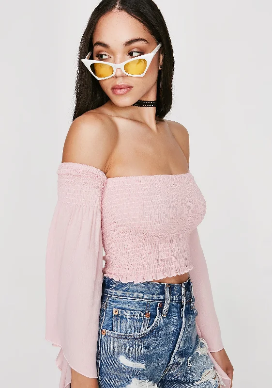 Exclusive Sale Life Is But A Dream Crop Top