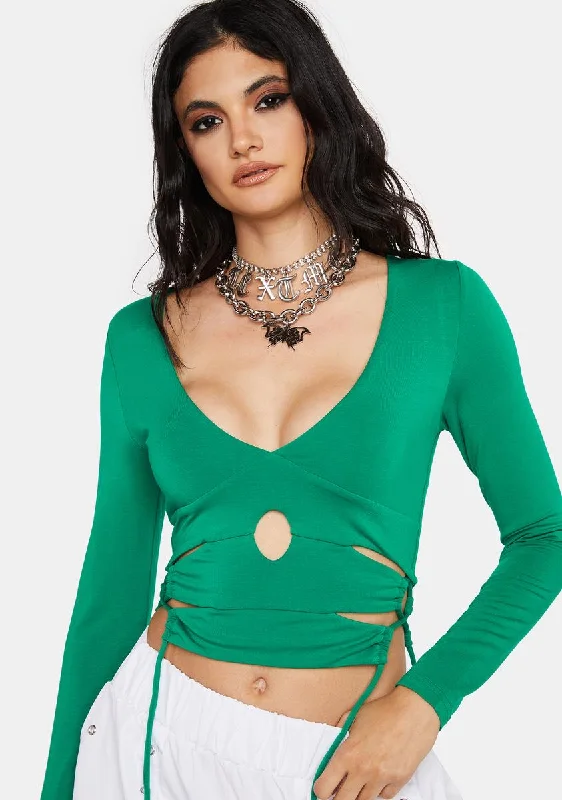 Laid-Back Elegance Tamara Crop Top