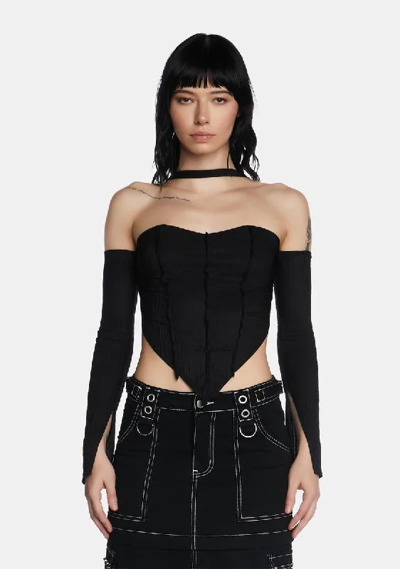 Trendy Aesthetics Great Timing Crop Top