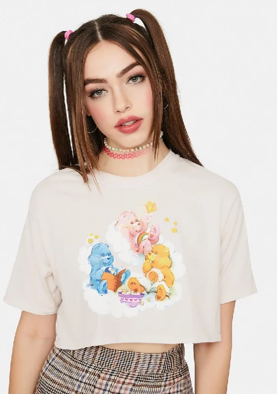 Trend Setting Wardrobe X Care Bears Bedtime Snack Crop Tee