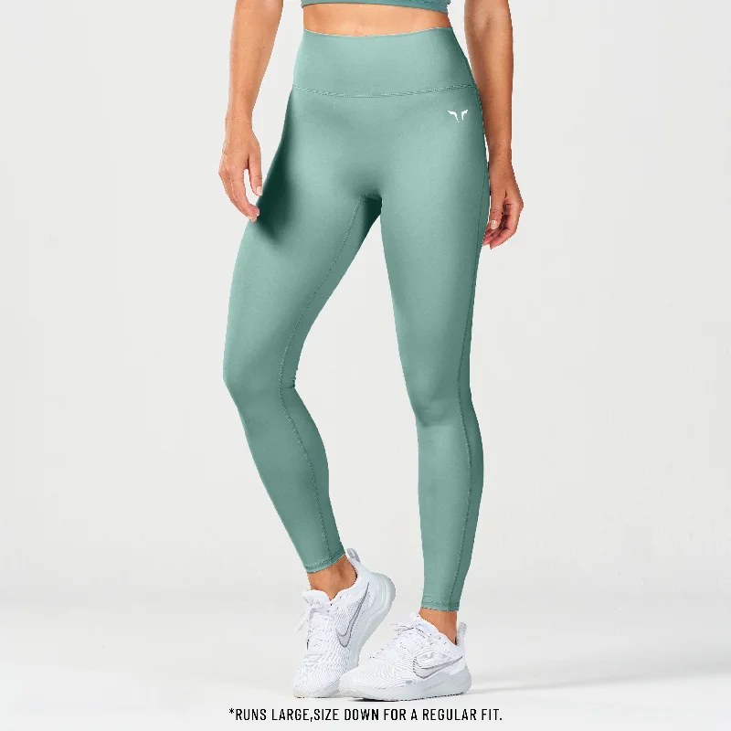 Chic Wardrobe Essentials Core Agile ACT Leggings 27" - Dark Forest