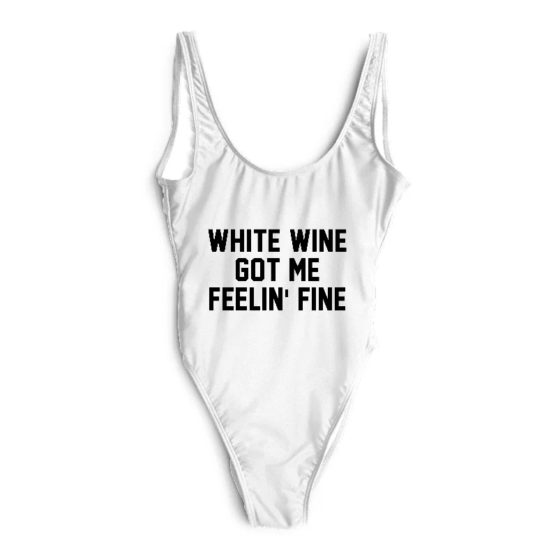 Wardrobe Update WHITE WINE GOT ME FEELIN' FINE [SWIMSUIT]