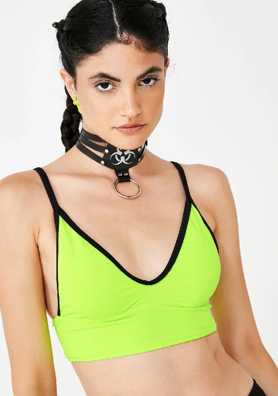 Sophisticated Style Acid Solar Sass Tank Crop Top