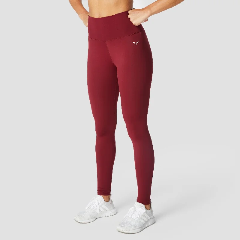 Unleash Your Trend Driven Style Core Agile Leggings - Ruby Red